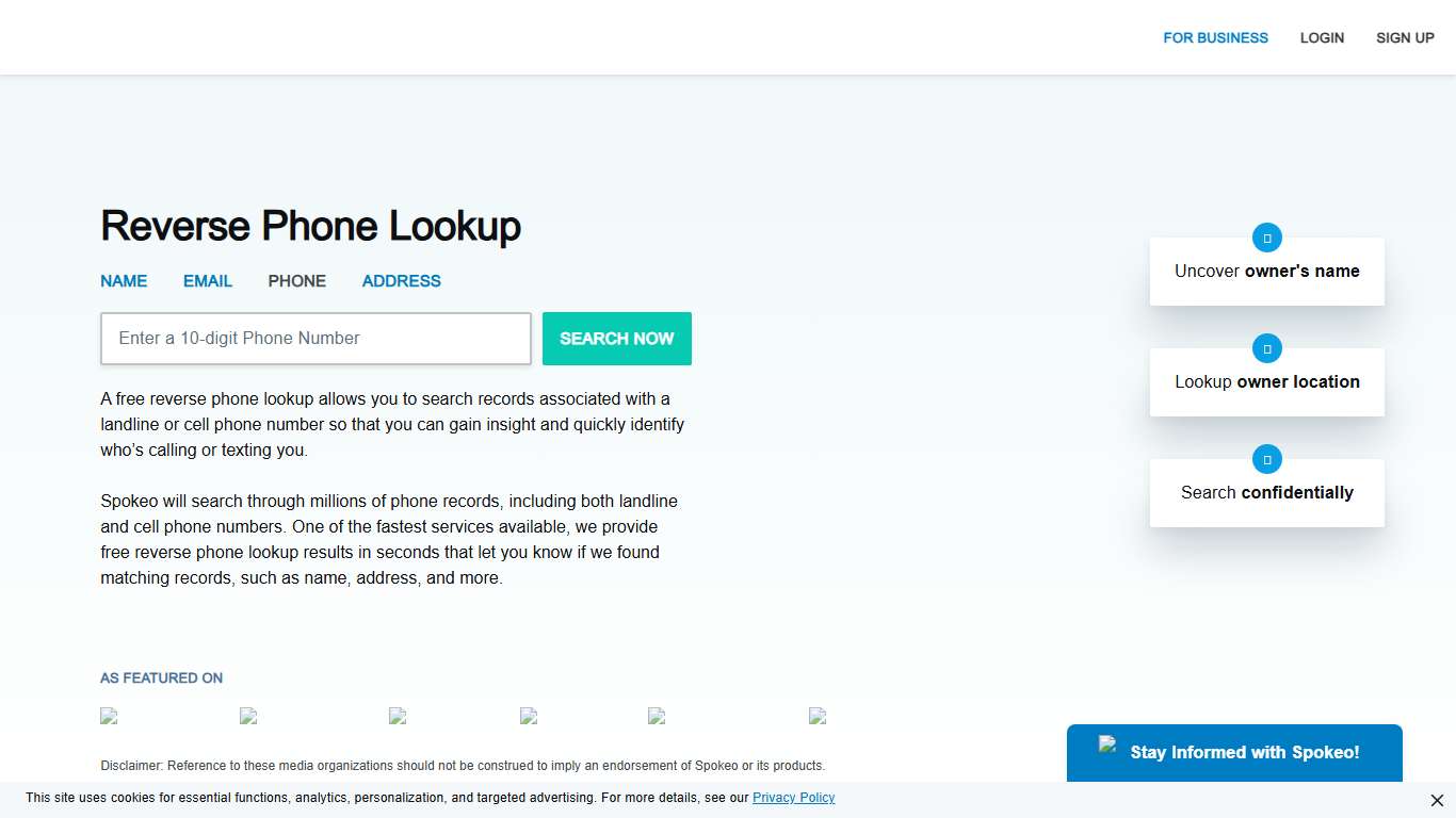 Reverse Phone Lookup Phone Number Search - Spokeo